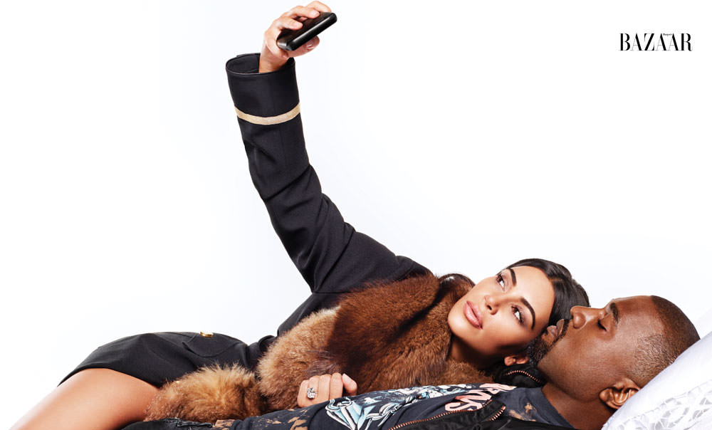 İkonlar: Kanye West ve Kim Kardashian'la yatakta... 