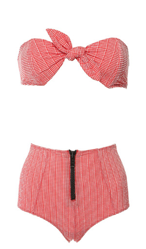 Yüksek bel bikiniler