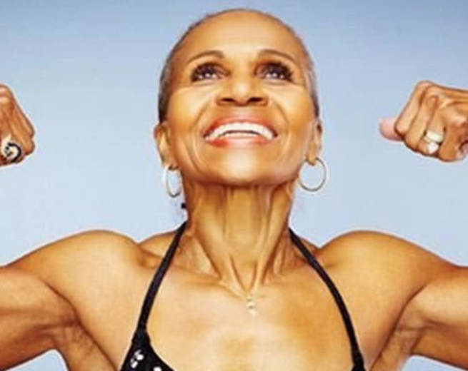 Dünyanın en yaşlı fit kadını