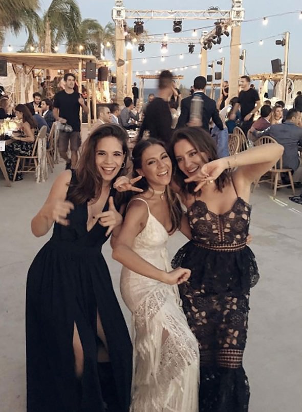 Pia Hakko ve Kerim Yeşil'in Mikonos'taki düğünü