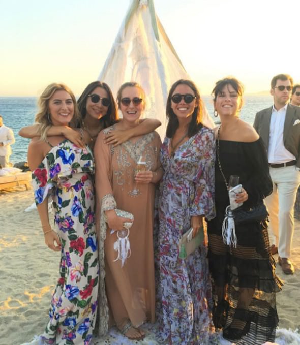 Pia Hakko ve Kerim Yeşil'in Mikonos'taki düğünü