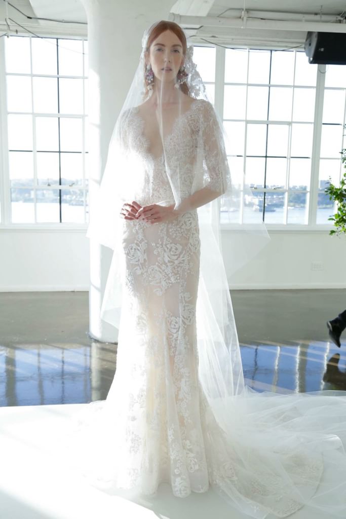 Marchesa 2017-18 Sonbahar/Kış Gelinlik 