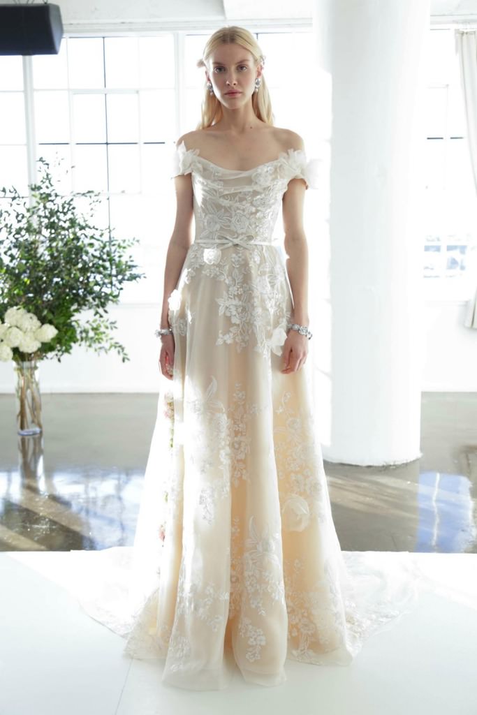 Marchesa 2017-18 Sonbahar/Kış Gelinlik 