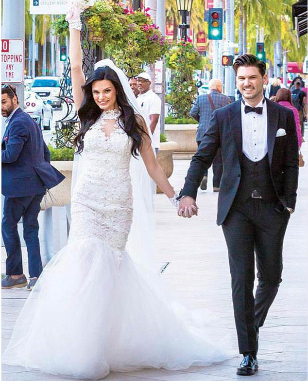 Tolgahan Sayışman ile Almeda Abazi evlendi