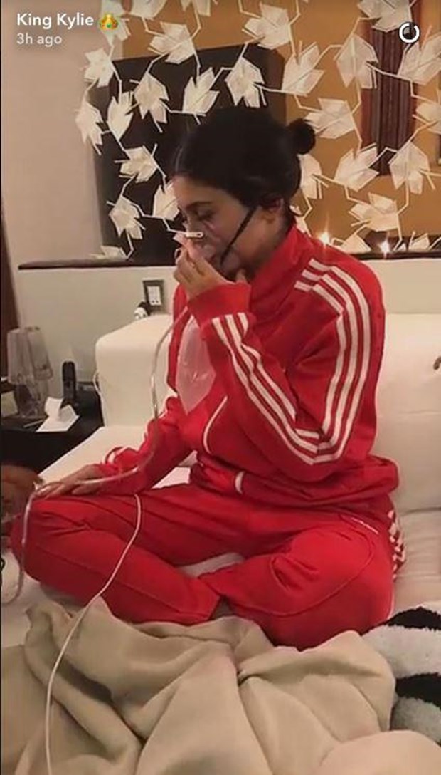 Kylie Jenner hastanede