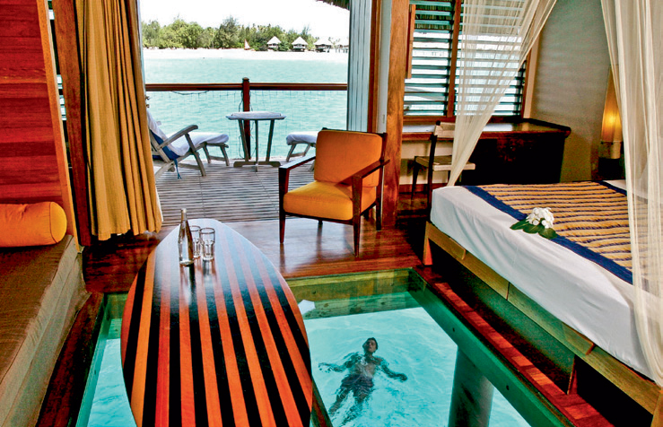 En romantik ada Bora Bora