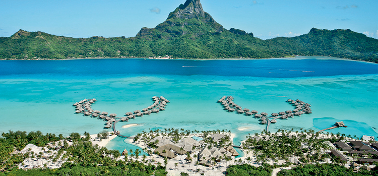 En romantik ada Bora Bora
