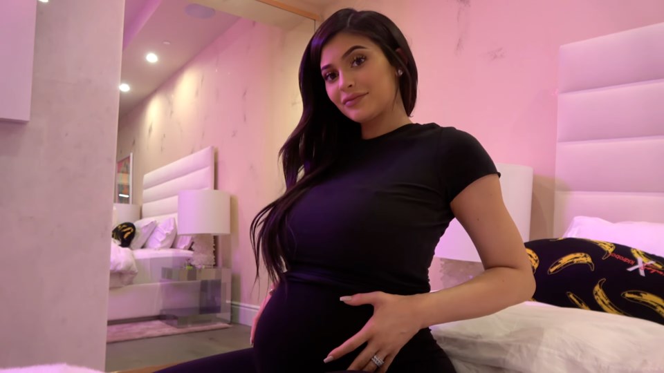 Kylie Jenner'ın anne olma yolundaki özel anları