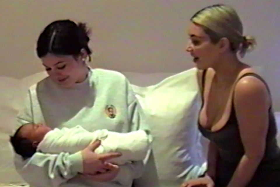 Kylie Jenner'ın anne olma yolundaki özel anları