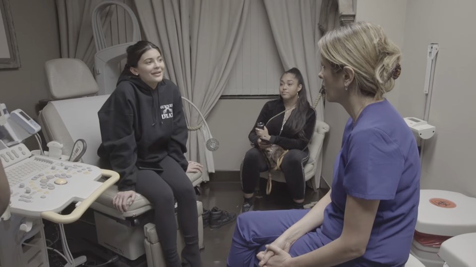 Kylie Jenner'ın anne olma yolundaki özel anları