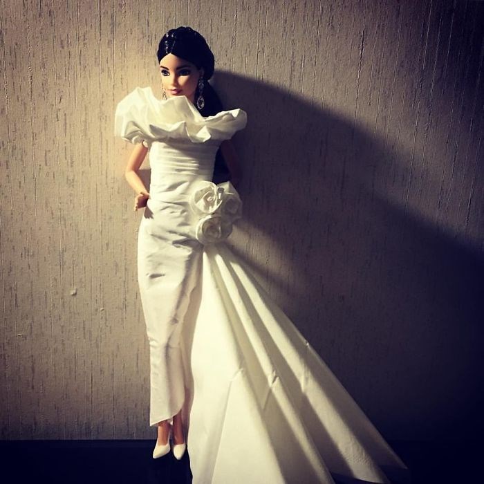 Barbie'ler için tuvalet kağıdı modası