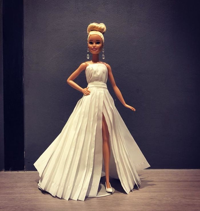 Barbie'ler için tuvalet kağıdı modası