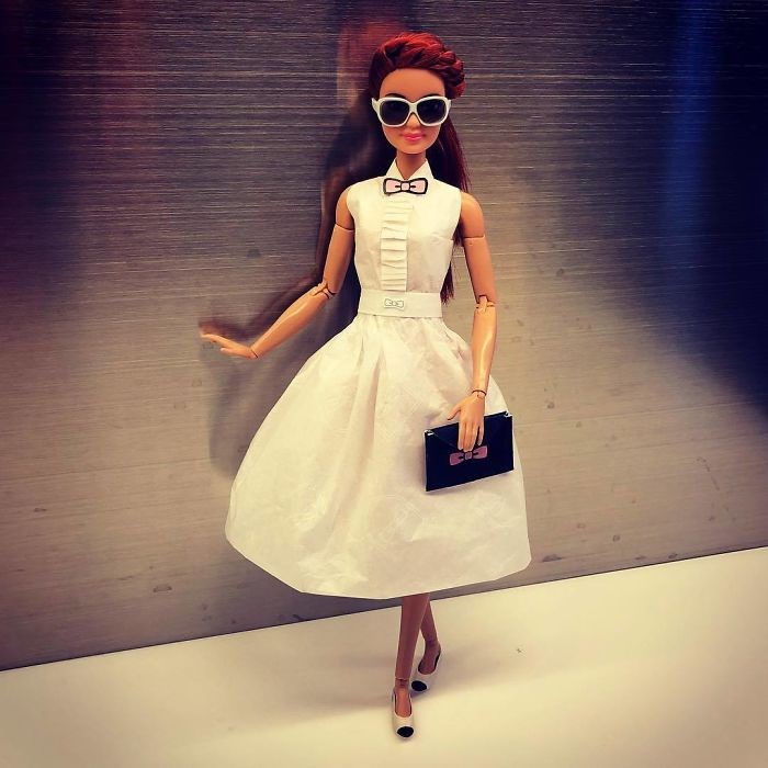 Barbie'ler için tuvalet kağıdı modası