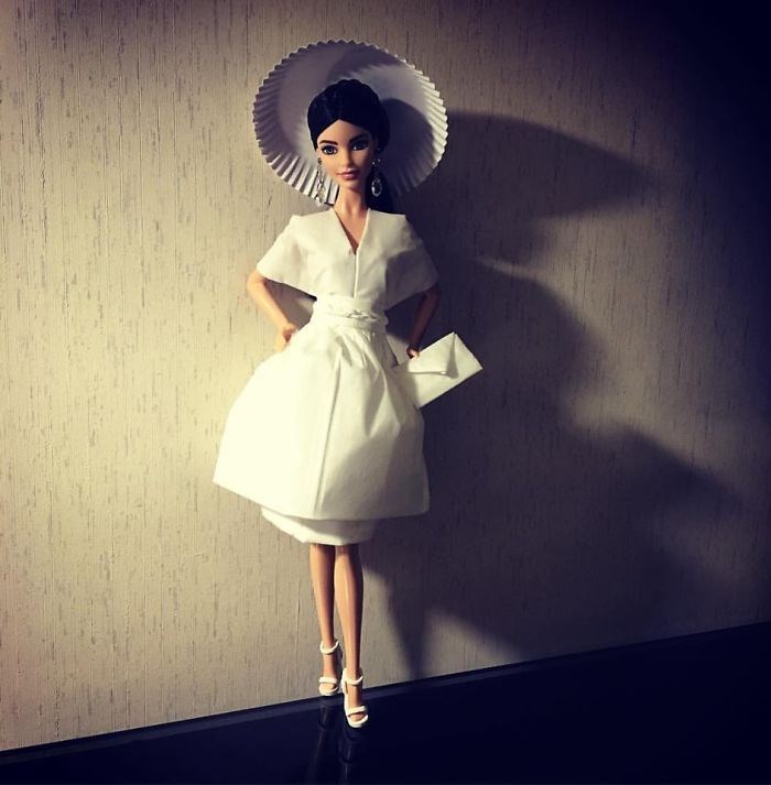 Barbie'ler için tuvalet kağıdı modası