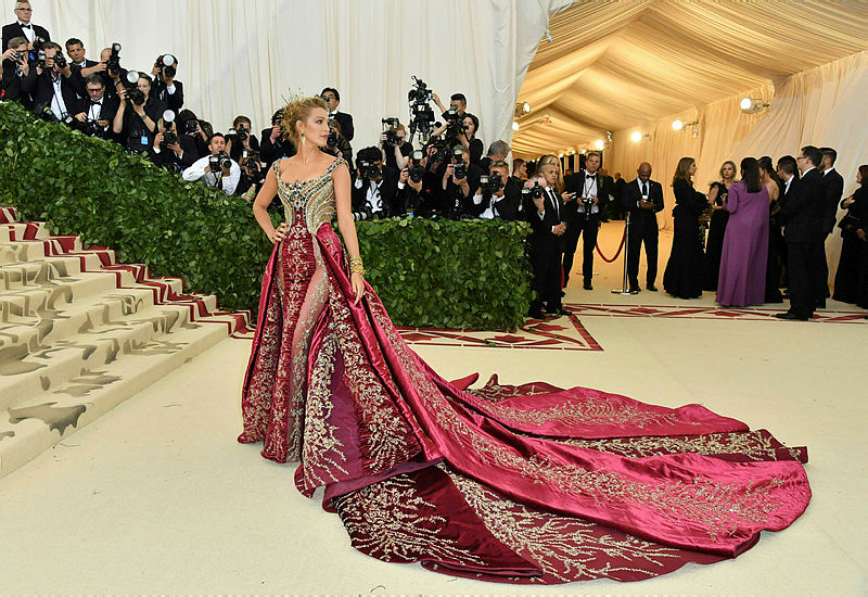 Met Gala 2018'de şıklık yarışı