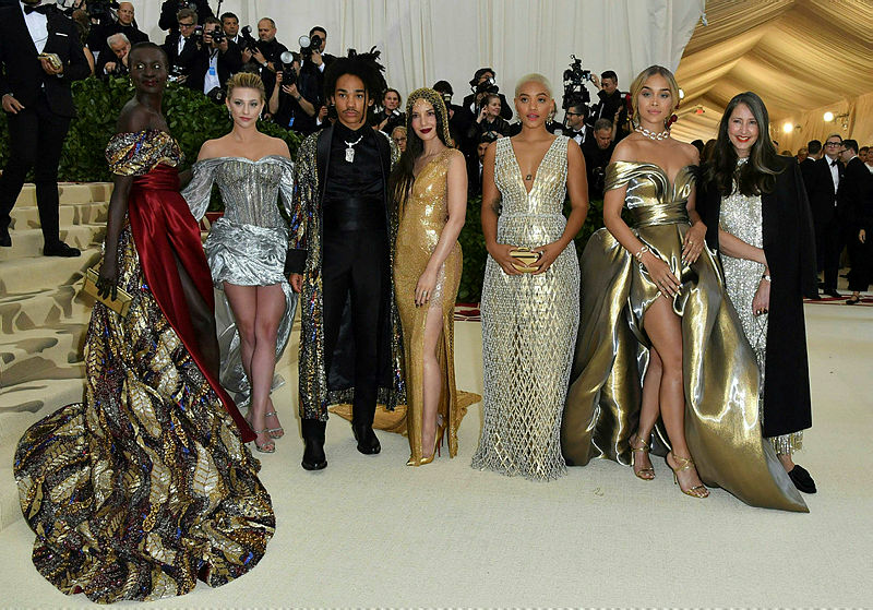 Met Gala 2018'de şıklık yarışı