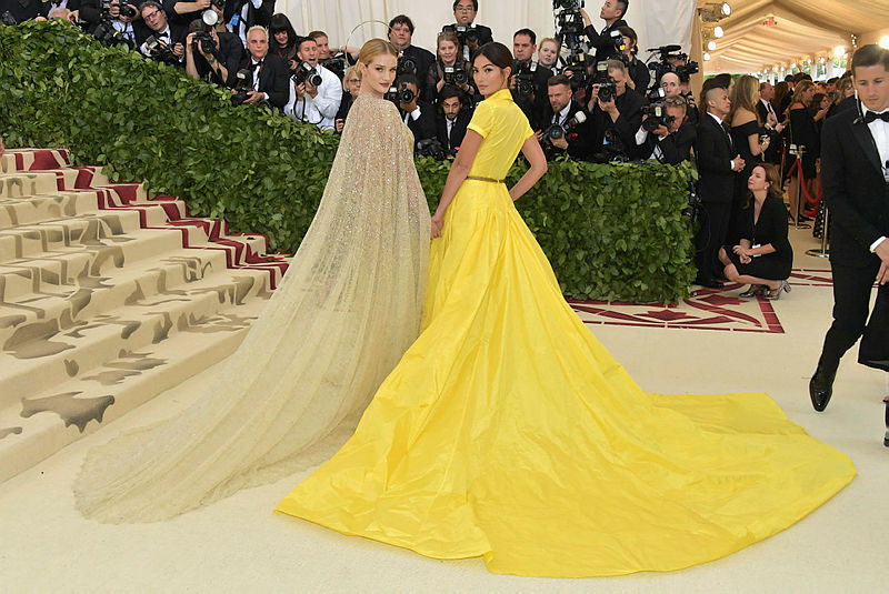 Met Gala 2018'de şıklık yarışı