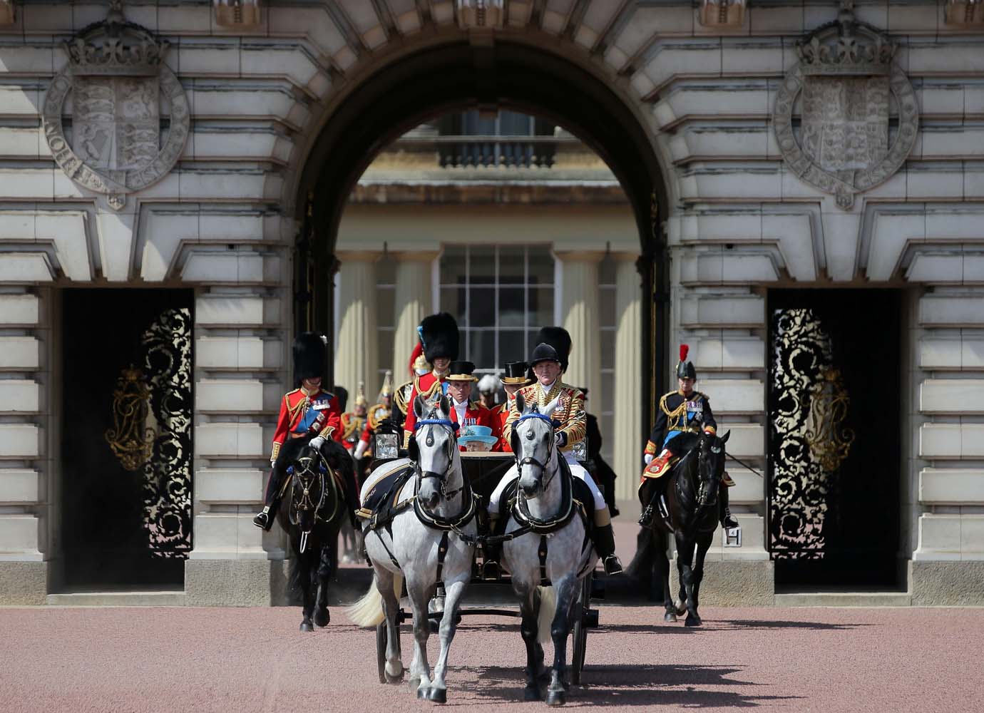 Kraliçe Elizabeth'in 92. doğum günü için resmi kutlama