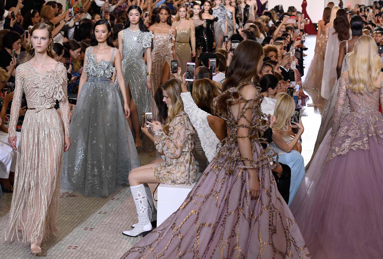 Elie Saab 2018-19 Sonbahar-Kış Couture