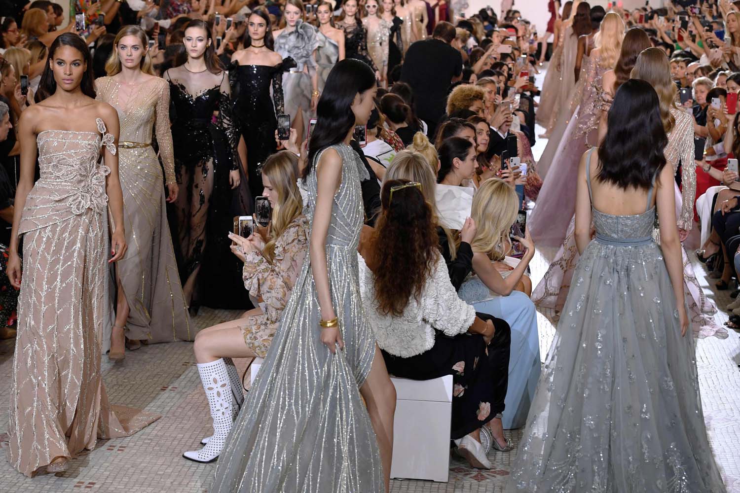 Elie Saab 2018-19 Sonbahar-Kış Couture