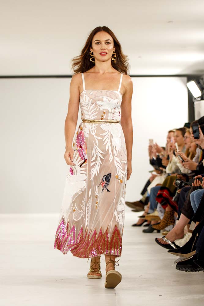Temperley London 2019 İlkbahar/Yaz defilesi