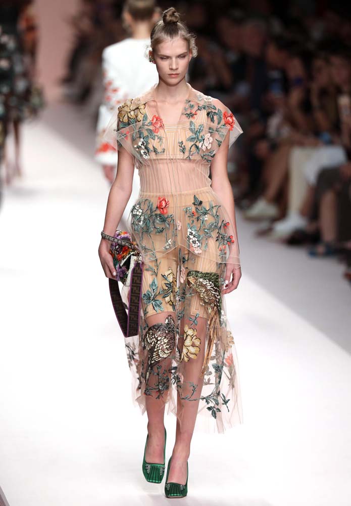 Fendi İlkbahar/Yaz 2019 defilesi