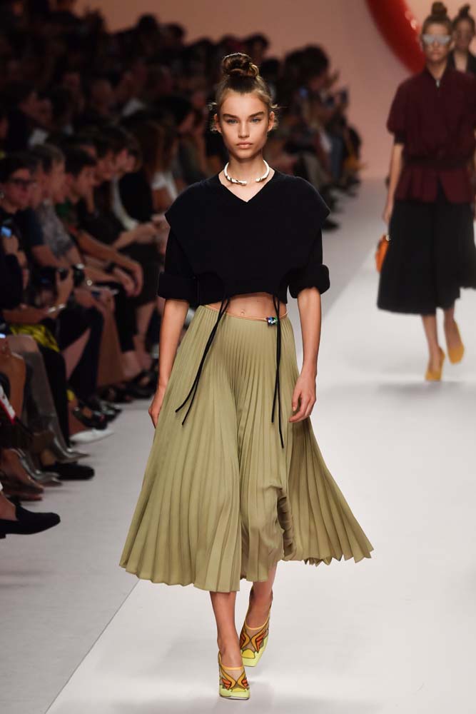 Fendi İlkbahar/Yaz 2019 defilesi