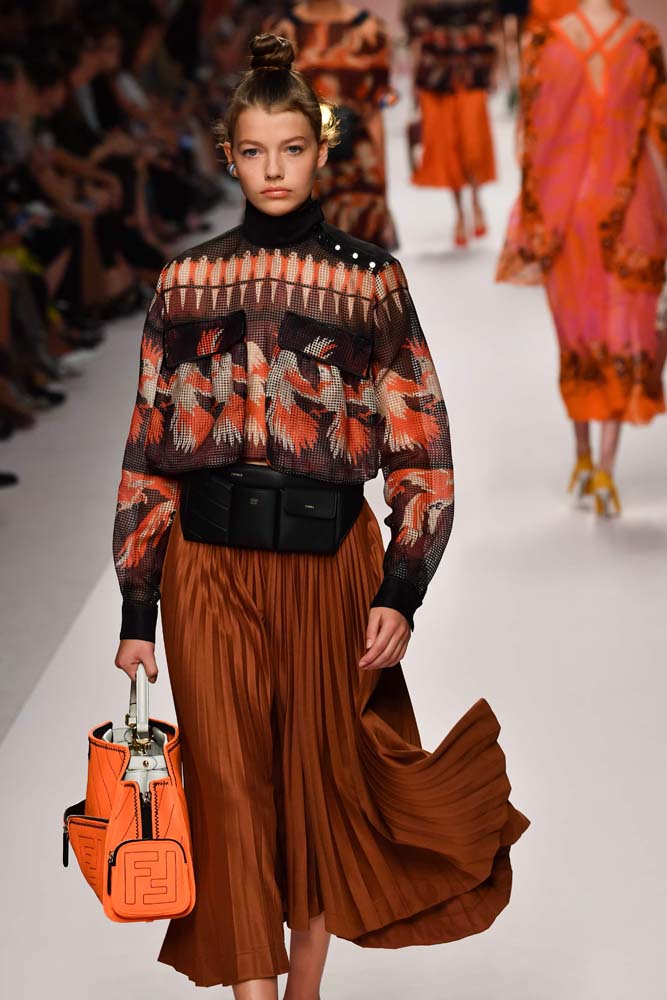 Fendi İlkbahar/Yaz 2019 defilesi