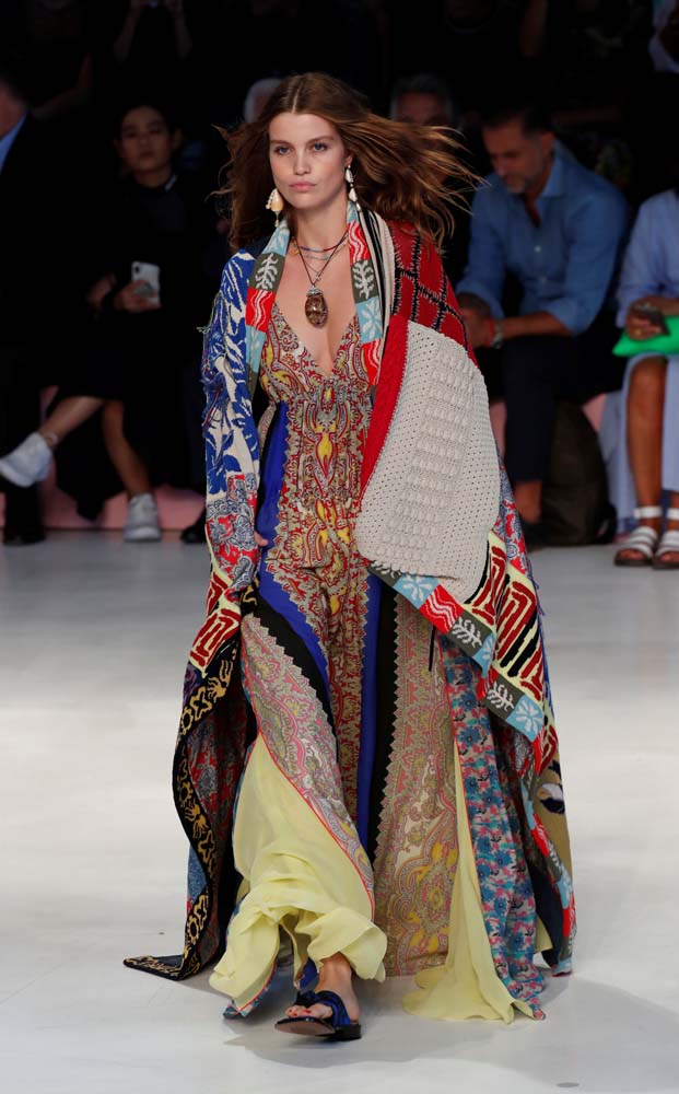 Etro İlkbahar/Yaz 2019 defilesi