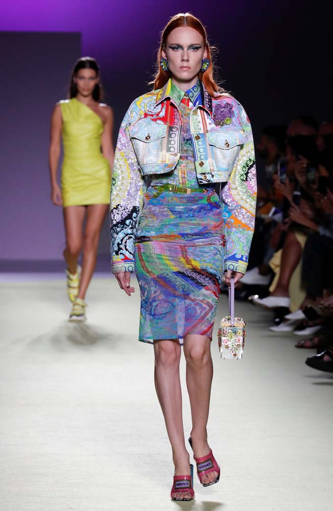 Versace İlkbahar/Yaz 2019 koleksiyonu