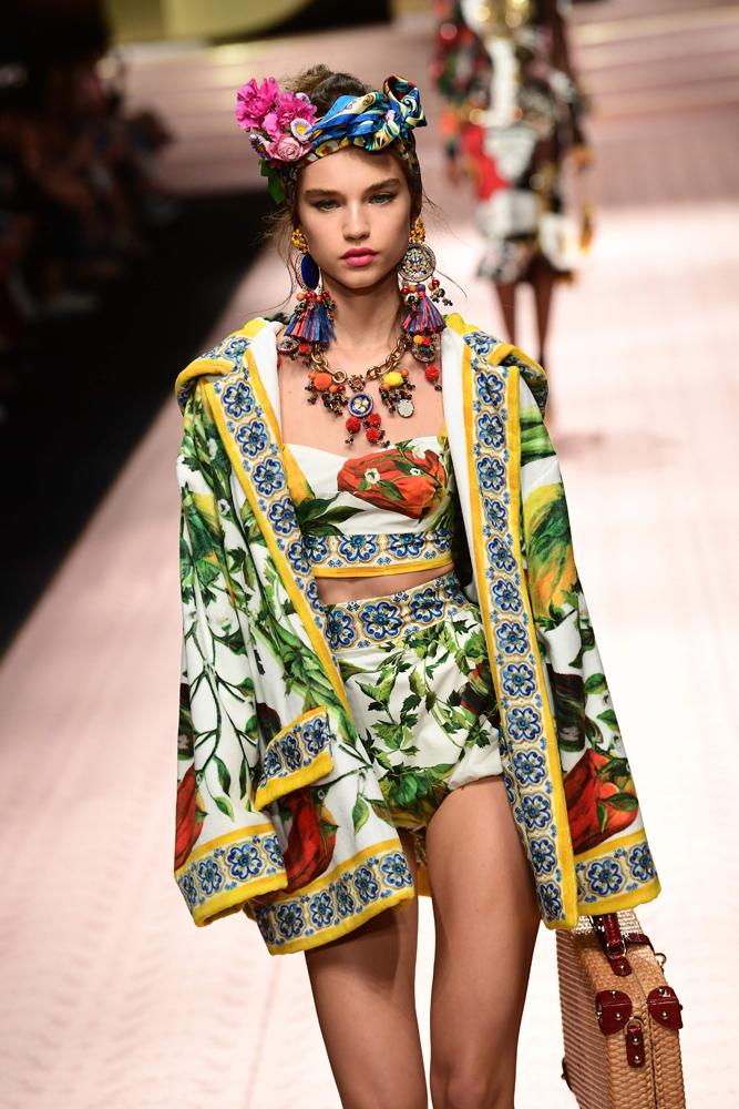 Dolce & Gabbana 2019 İlkbahar/Yaz koleksiyonu