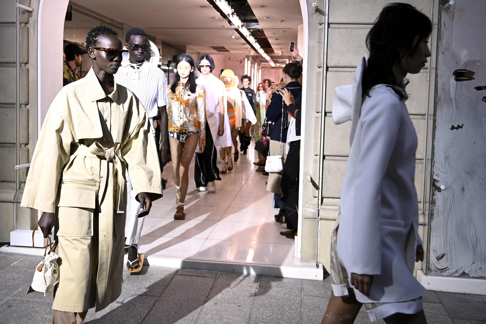 Courreges İlkbahar/Yaz 2019 koleksiyonu 