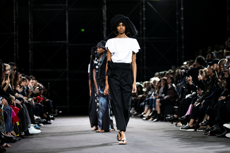 Yohji Yamamoto 2019 İlkbahar/Yaz koleksiyonu