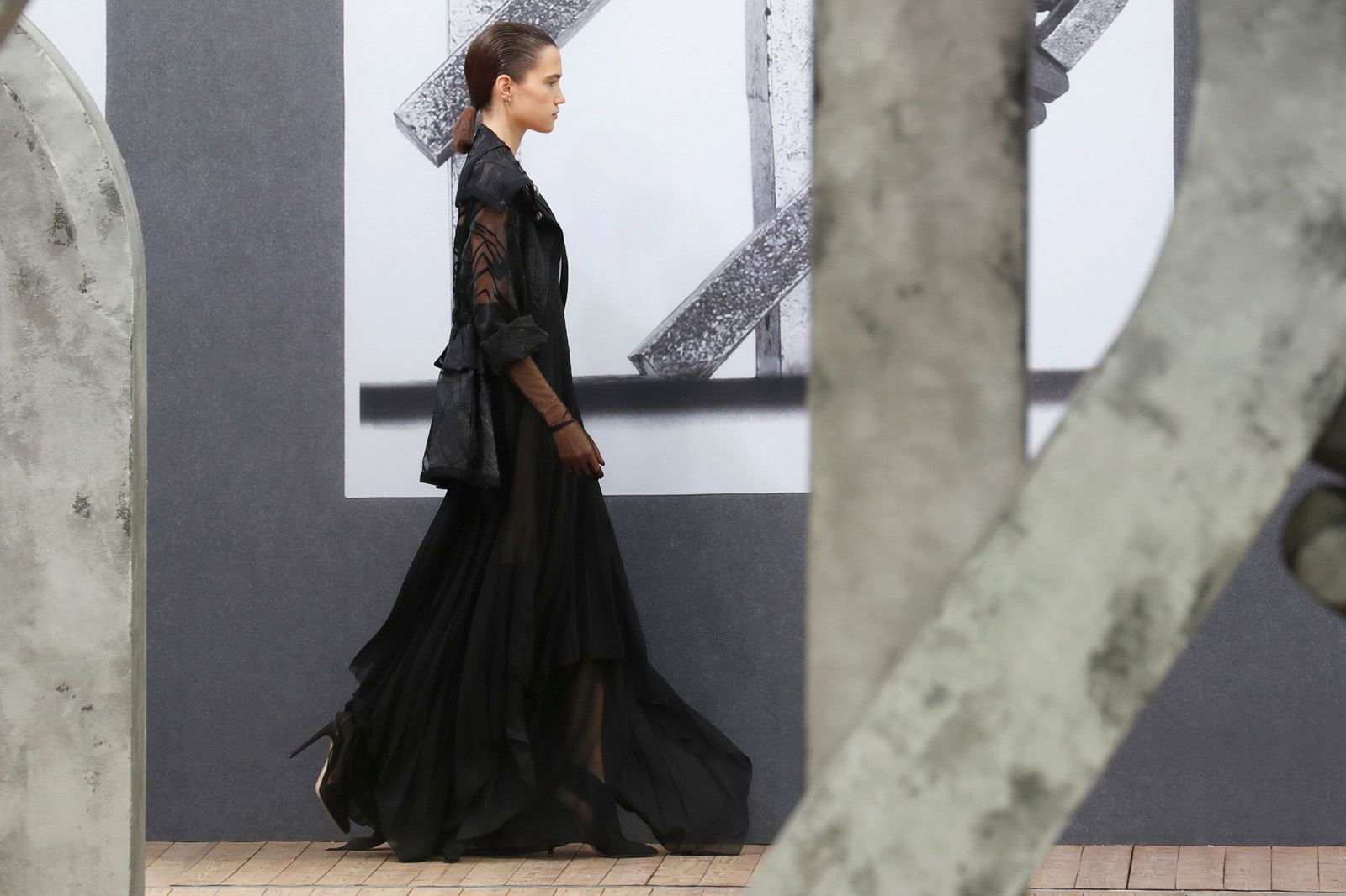 Akris İlkbahar/Yaz 2019 defilesi