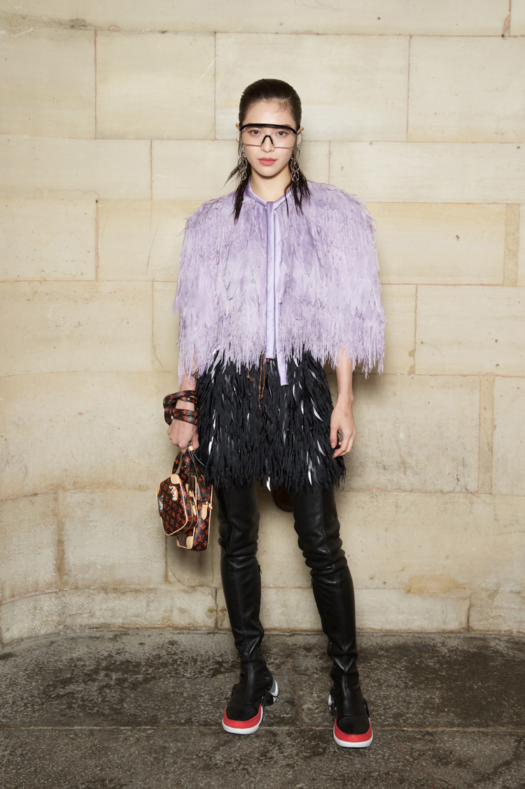 Louis Vuitton İlkbahar/Yaz 2019 ön sıra konukları