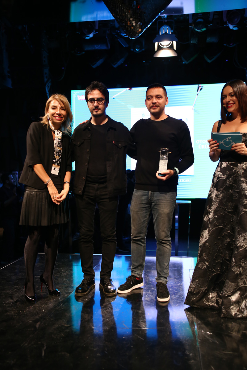 Krital Elma Festivali'nin ödül töreninden kareler