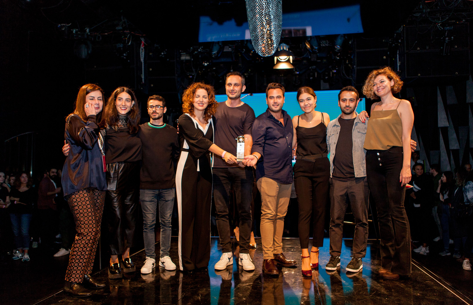 Krital Elma Festivali'nin ödül töreninden kareler