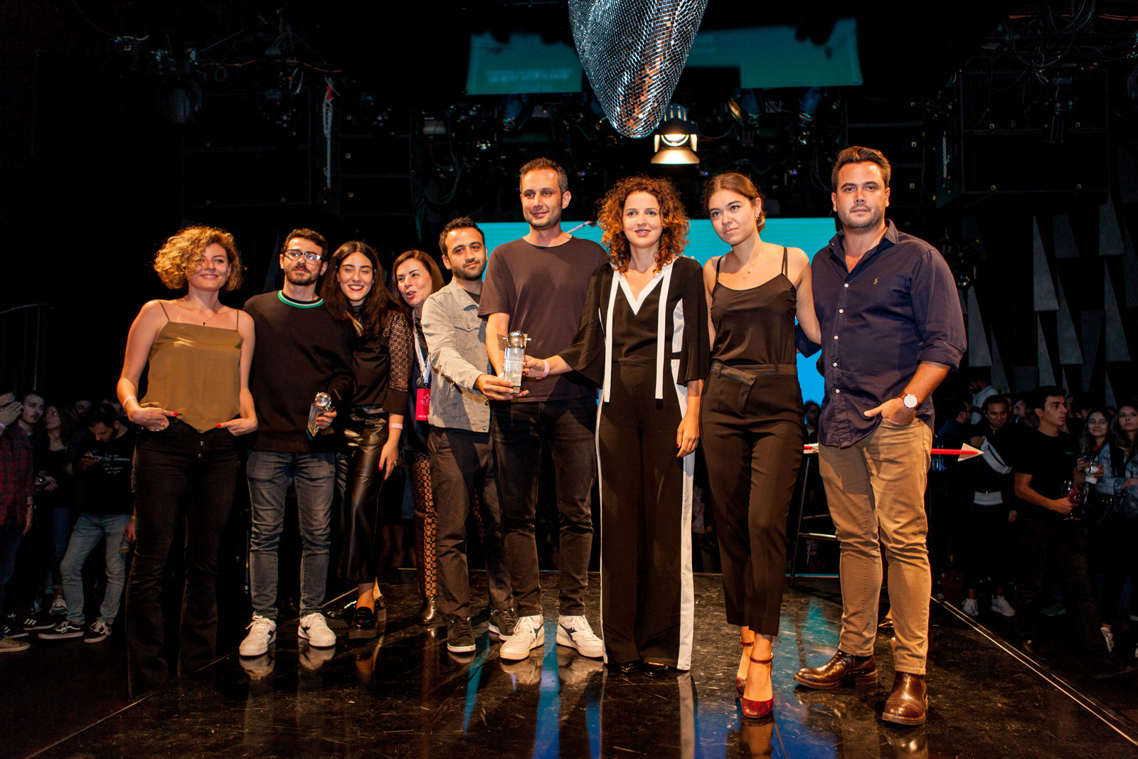 Krital Elma Festivali'nin ödül töreninden kareler