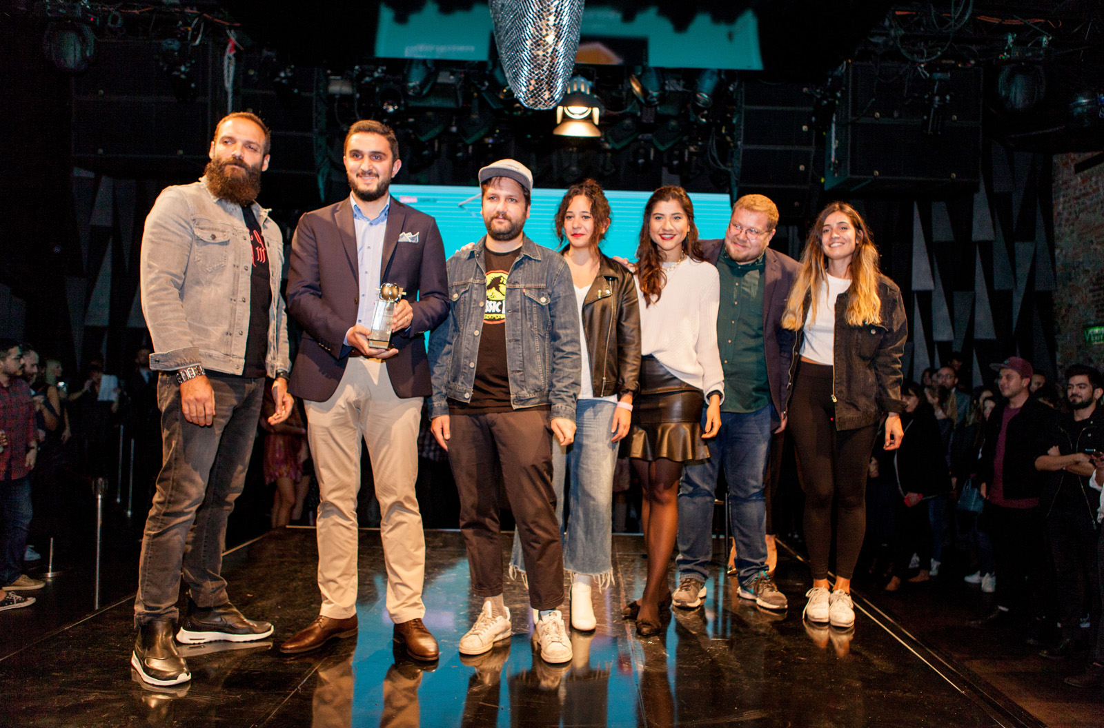 Krital Elma Festivali'nin ödül töreninden kareler