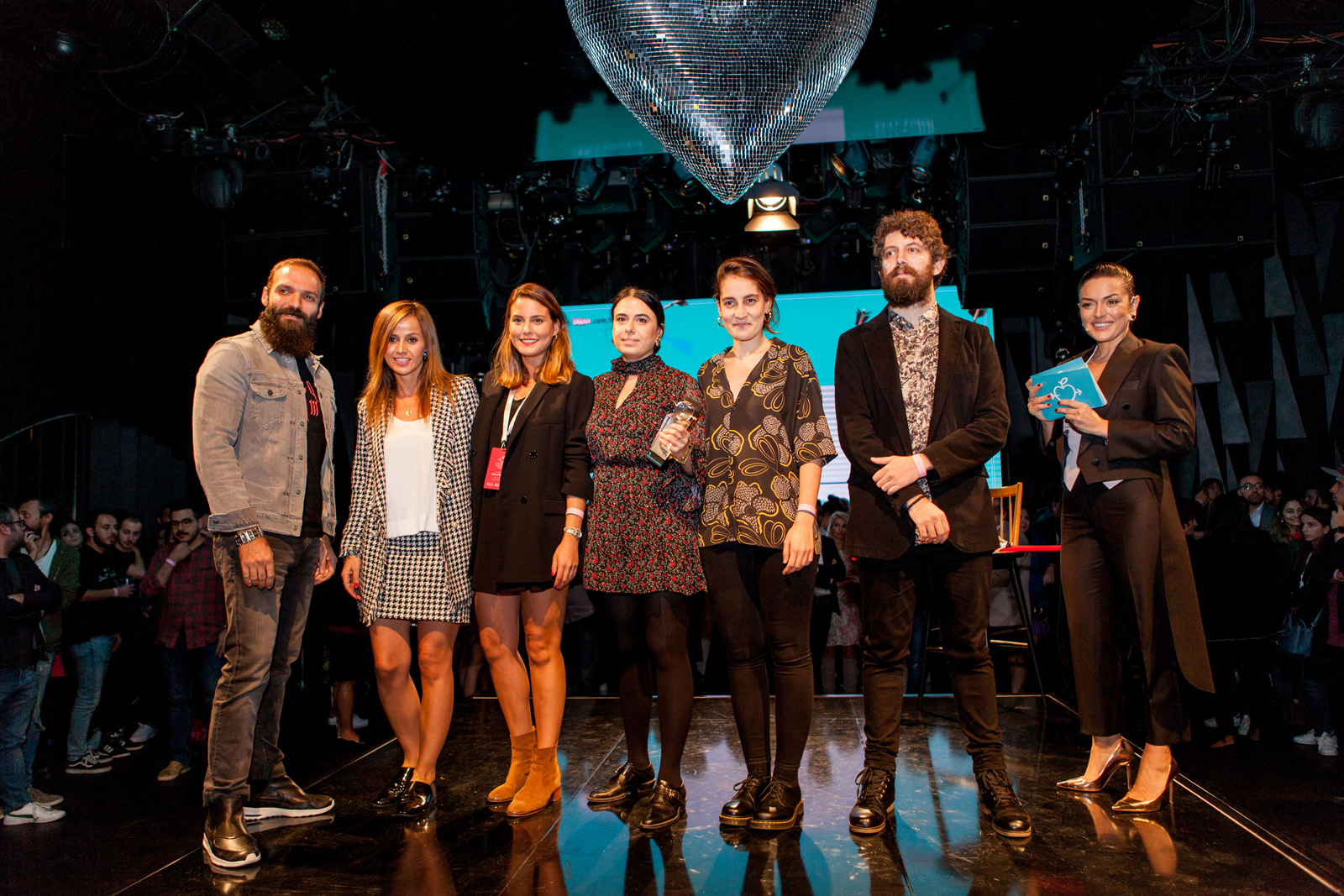 Krital Elma Festivali'nin ödül töreninden kareler