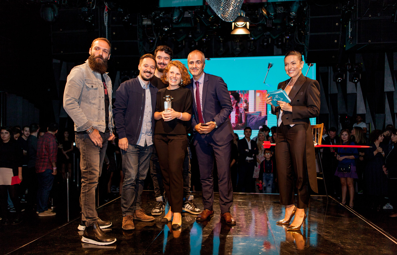 Krital Elma Festivali'nin ödül töreninden kareler