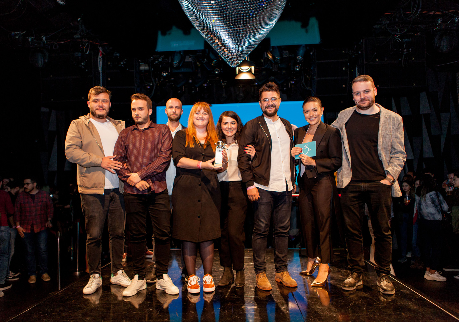 Krital Elma Festivali'nin ödül töreninden kareler