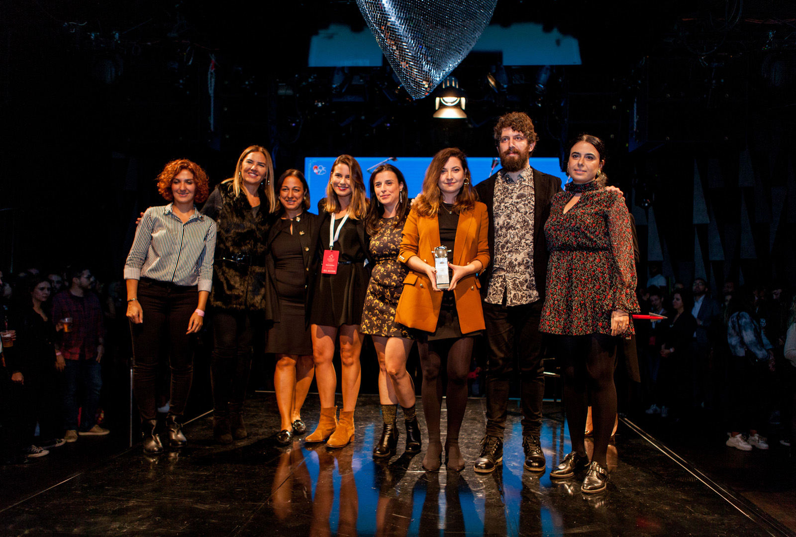 Krital Elma Festivali'nin ödül töreninden kareler