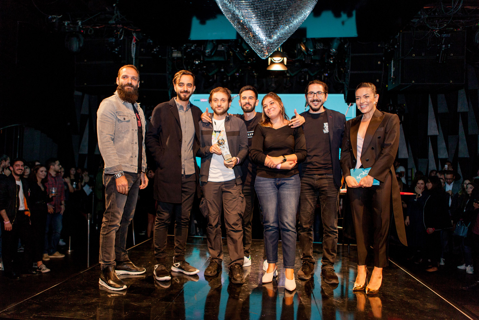 Krital Elma Festivali'nin ödül töreninden kareler