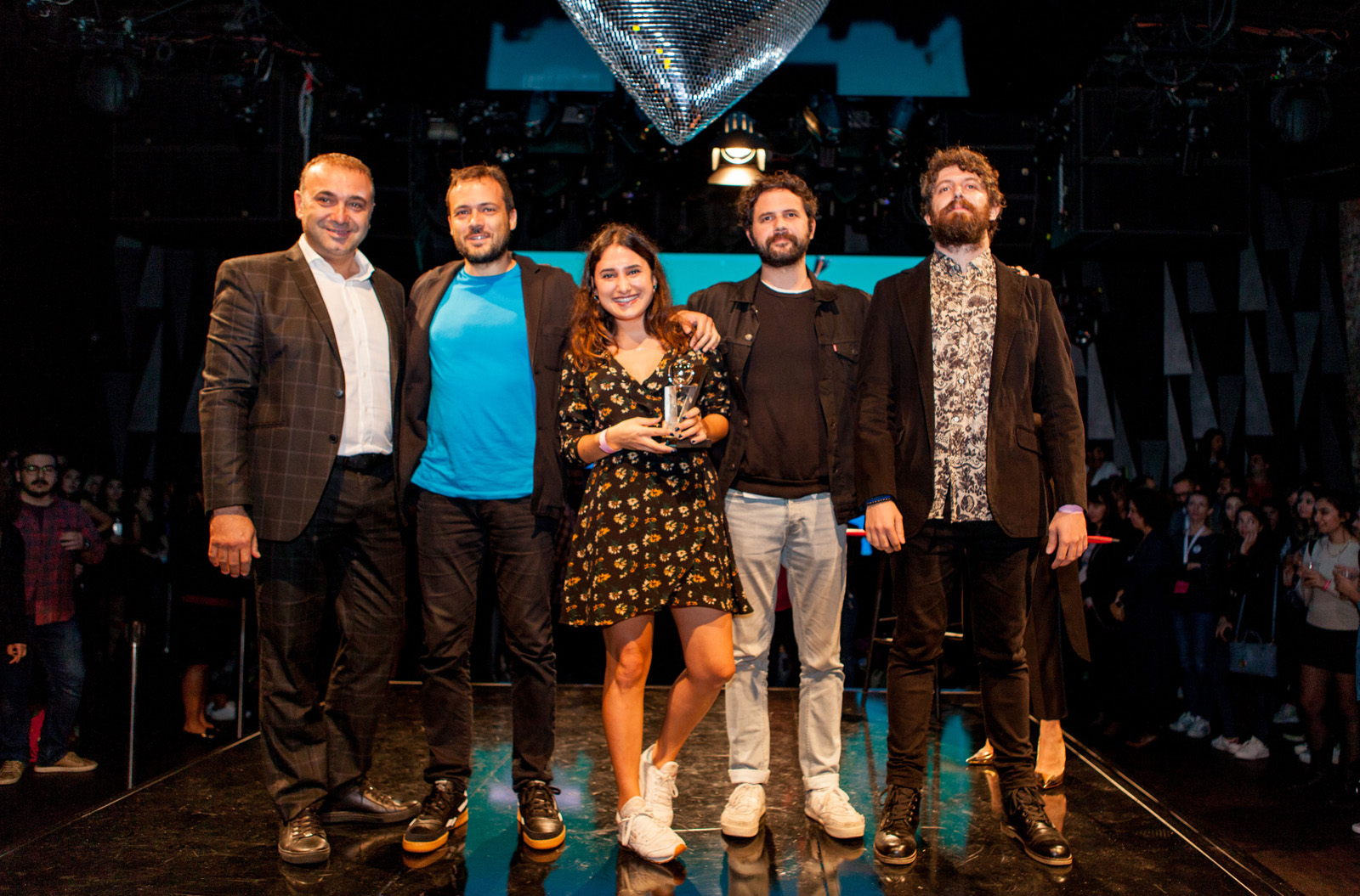 Krital Elma Festivali'nin ödül töreninden kareler