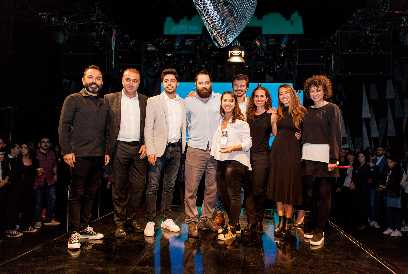 Krital Elma Festivali'nin ödül töreninden kareler