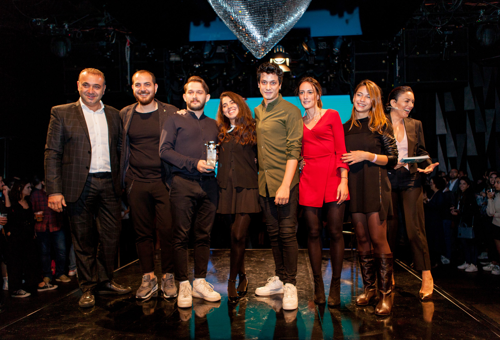 Krital Elma Festivali'nin ödül töreninden kareler