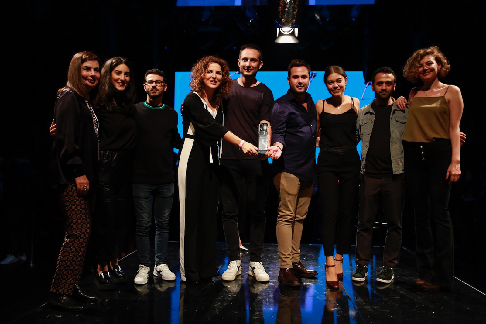 Krital Elma Festivali'nin ödül töreninden kareler