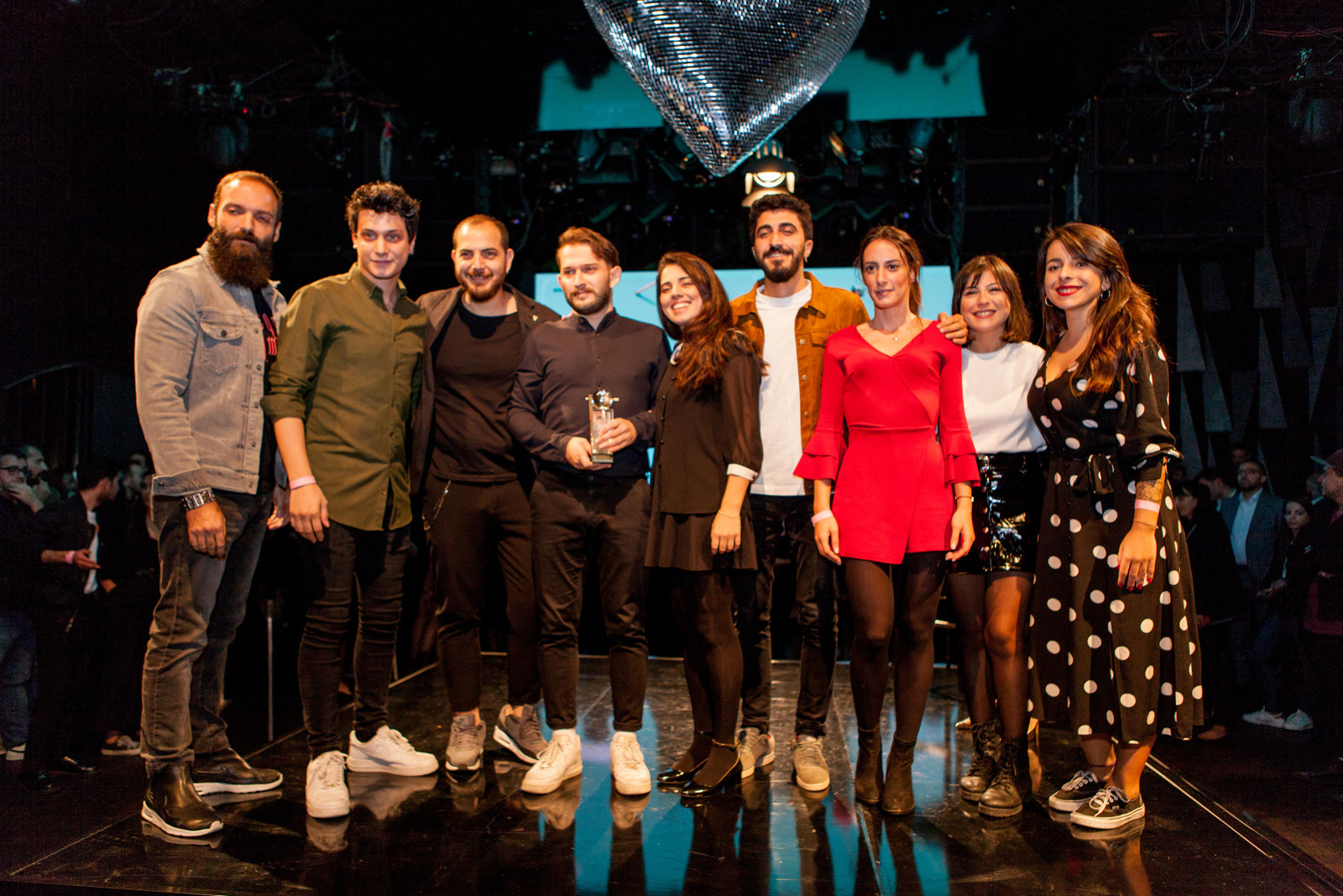 Krital Elma Festivali'nin ödül töreninden kareler