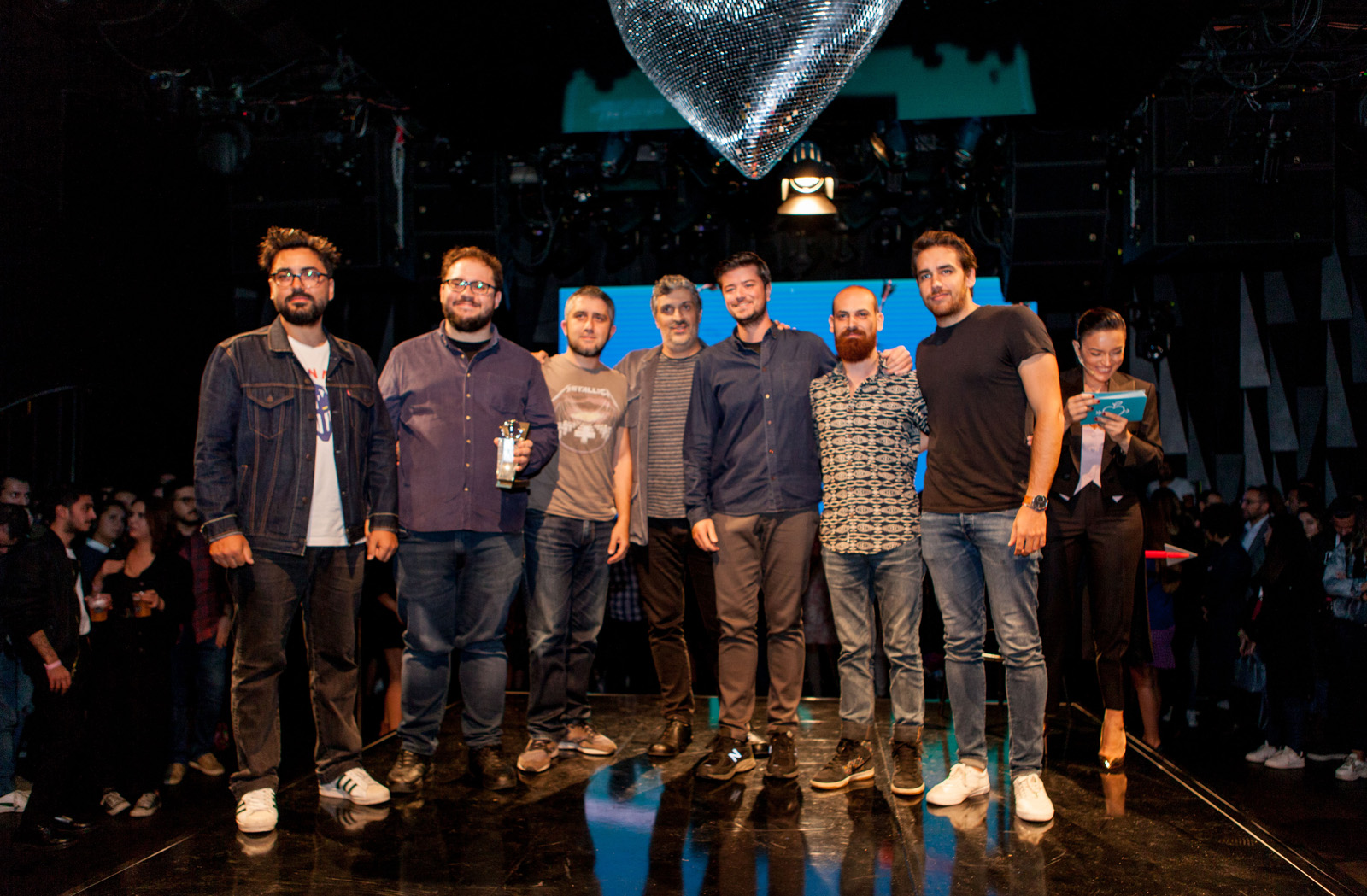 Krital Elma Festivali'nin ödül töreninden kareler